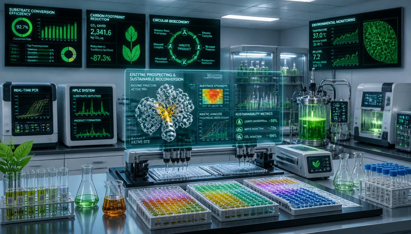 PROSPECÇÃO DE ENZIMAS E BIOCONVERSÃO SUSTENTÁVEL
